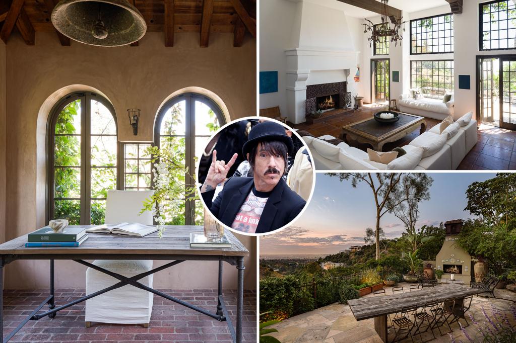 Exclusive | Californication: The former home of Red Hot Chili Peppers' Anthony Kiedis is asking $11.25 million